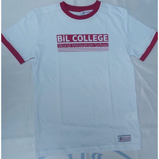 BİL  T-SHİRT BEYAZ-1