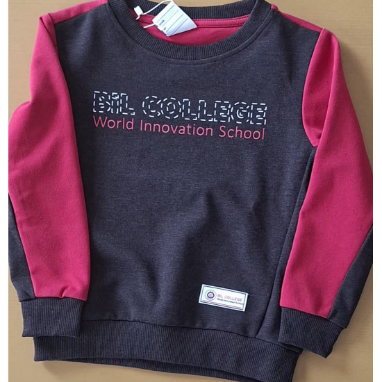 BİL FUŞYA ANTRASİT SWEAT